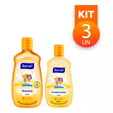Kit 3 Shampoo + Condicionador Turma Da Xuxinha Suave Bebê