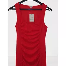 Vestido Guess Original Con Etiqueta Y Bolsa- Talle S