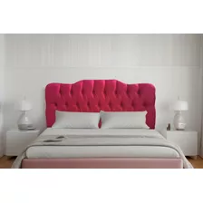 Cabeceira Cama Casal Box Paris Curva 160x58