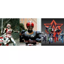 Jaspion, Kamen Rider Black E Cybercops Dublado Em Dvd