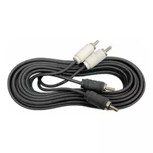 Cable Rca Audio 2x2 Macho - Macho 45 Cm