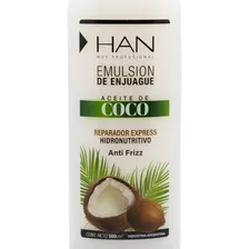 Han Coco Acondicionador Emulsión Reparador Anti Frizz 500ml