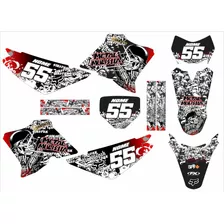 Adesivos Moto Cross Trilha Xtz 125 20mm Personalizada Lm112