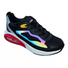 Air Walk Tenis Con Cinta Reflectante Mod Fifty-fifty Valvula