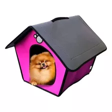 Cama Casa Para Perro Gato Pequeño Portátil Plegable Mascota