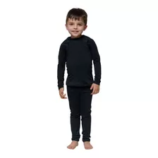 Camisa Térmica Infantil Segunda Pele Para Frio Proteção Uv