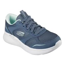 Tenis Skechers Skech Lite Pro Para Mujer Deportivo Azul 