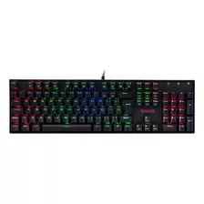 Teclado Mecanico Redragon Mitra Swicth Brown K551 Abnt2 Rgb