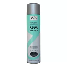 Fixador De Penteado Sem Perfume Fixação Forte Aspa 400ml