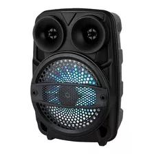 Caixa De Som Portátil Amplificada 5513 130w Bivolt Trc Cor Preto 110v/220v