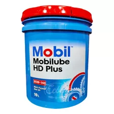 Aceite Mobil Mobilube Hd Plus 85w140 Balde 19 Lts // Ecban 