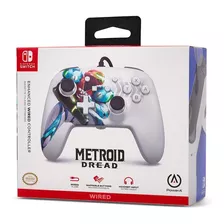 Control Nintendo Switch Metroid Dread Con Cable Enhanced