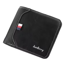 Carteira Masculina Grande De Bolso Couro Pu 8 Cartões Luxo