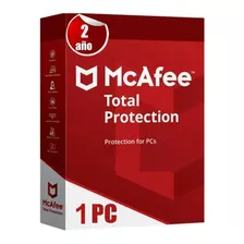 Antuvirus Mcafee Total Protection 2pc 3años