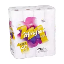 Papel Higiênico Mirafiori Pacote Com 40 Unidades Novo