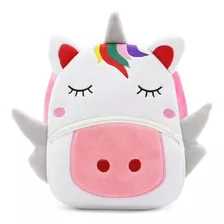 Mochila Infantil Animales De Peluche Niños Escuela 3d Atrix