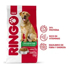 Alimento Seco Perro Ringo Original Adulto 2 Kg