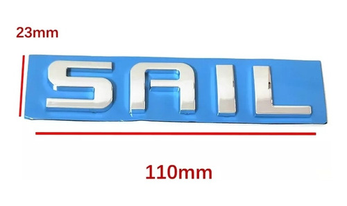 Logo Emblema Para Chevrolet Sail  Foto 2