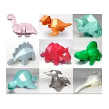 Mini Dinosaurios Imprimible Para Armar