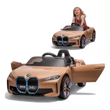 Montable Bmw I4 Coche Auto Carro Elétrico Niños