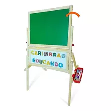 Lousa Magnética Quadro Infantil Brinquedo Educativo Madeira