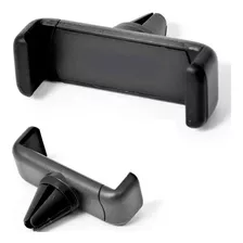 Soporte Celular Auto Ajustable Rejilla Ventilación 360º 8cm Color Negro