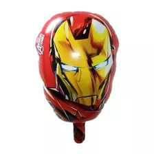 Balão Metalizado Homem De Ferro Avengers 50x34cm Kit 10
