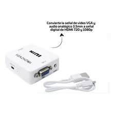 Caja De Conversión De Vga A Hdmi Dairu