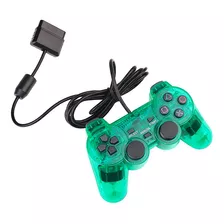 Controle Ps2 Transparente Doubleshock 2 C/fio - A052