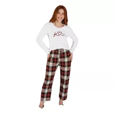 Pijama Plus Size Preto E Onça