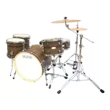 Batería Legend One F Tom 14 16 Birch Walnut