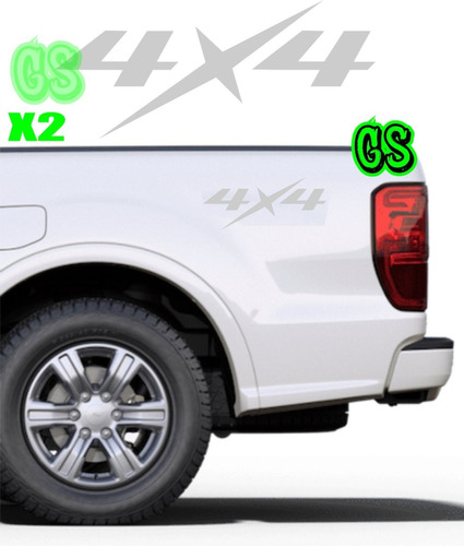 Emblema Adhesivo Pickup Chevrolet Dmax Sticker 4x4 15-19 Foto 3