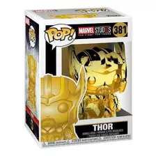 Figura De Acción Thor Ms10 - Gold Chrome 33518 De Funko Pop!
