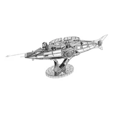 Puzzle 3d De Metal - Submarino Nautilus