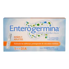 Enterogermina Suspensión Oral 10 Ampolletas 5 Ml