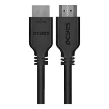 Cabo Hdmi 2.0v 4k Ultra Hd 3d Com 5 Metros - Pcyes Phm20-5