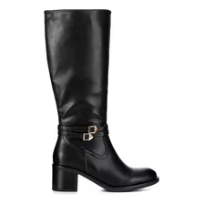 Bota Negro Casual Mujer Weide Czy582