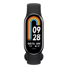 Smartband Xiaomi Band 8 Pantalla 1.62 , 5atm, Negro