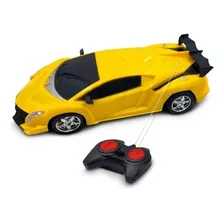 Carrinho De Controle Remoto Esportivo Bugatti Vermelho