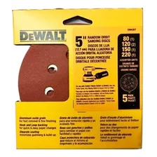 Lixas De 5 Para Lixadeira Roto Orbital Dw4307 Dewalt