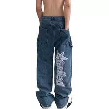 Sensibilidade De Design Masculino De Jeans Hiphop Vintage