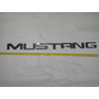 Emblema Letras Mustang Metal Cromo Grandes Uasado