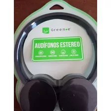 Audífonos Stereo Con Cable Slim Green-e 