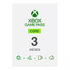Game Pass Core 3 Meses Garantizados!! (live Gold)