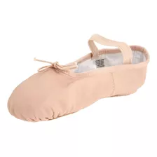 1 Par Zapatillas De Baile Ballet Cerdo De Material Cuero