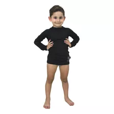 Camisa Manga Longa Infantil Proteção Uv Praia Tamanho 2 A 16