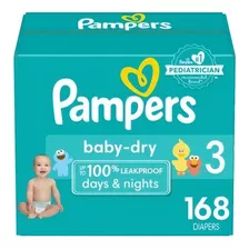 Pañales Pampers Etapa 3 X 168 U - - Unidad a $1667