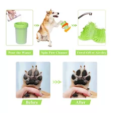 Limpiador De Patas Para Mascotas 2 En 1 Portatil Clean Paw