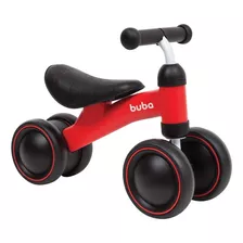 Bicicleta Infantil Sem Pedal Equilíbrio 4 Rodas Buba