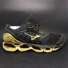 Tenis Mizuno Prophecy 9 Preto E Dourado Nº41 Original!!!!